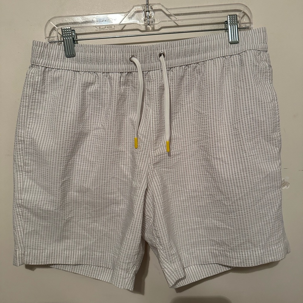 Hartford Seer Sucker Trunk Men’s Size Large Swim Short